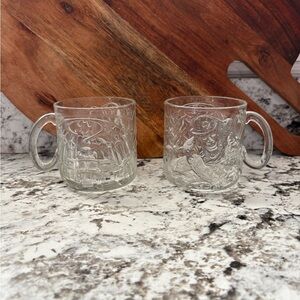 Vintage 1995 McDonald’s Batman Forever Glass Mugs – Riddler